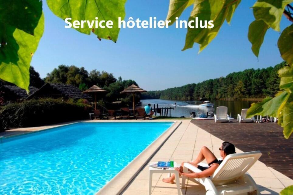 לאקאנו Villa Tout Confort Au Coeur D'Une Base Nautique מראה חיצוני תמונה