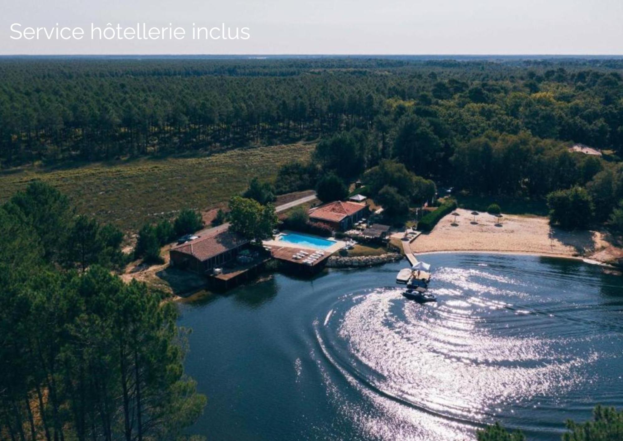 לאקאנו Villa Tout Confort Au Coeur D'Une Base Nautique מראה חיצוני תמונה